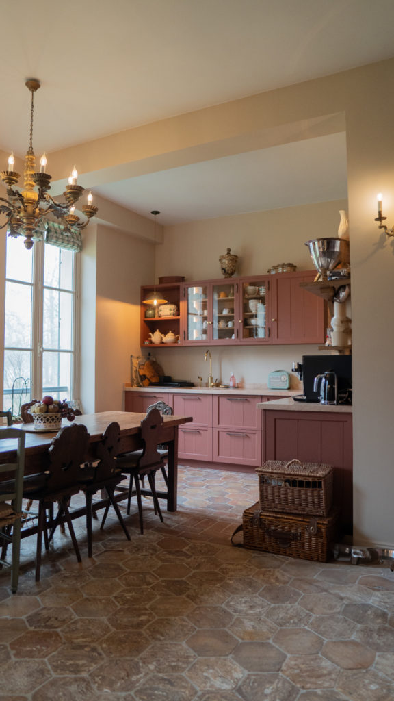 meubles de cuisine sur mesure par L’Artisan Bellifontain à Fontainebleau